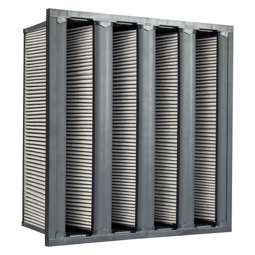 Rensa CarbonWeb VMP-CP15 V-Bank Mini-Pleat HEGA - 24 x 24 x 12 - VMPCP-12-100-08