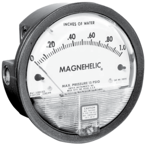 AAF Magnehelic Gages 391-003-012 - Mark II #25 (0" - 3.0" W.G.)
