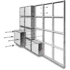 AAF Welded Bevel Seal Frames 391-000-021 - 6 x 6